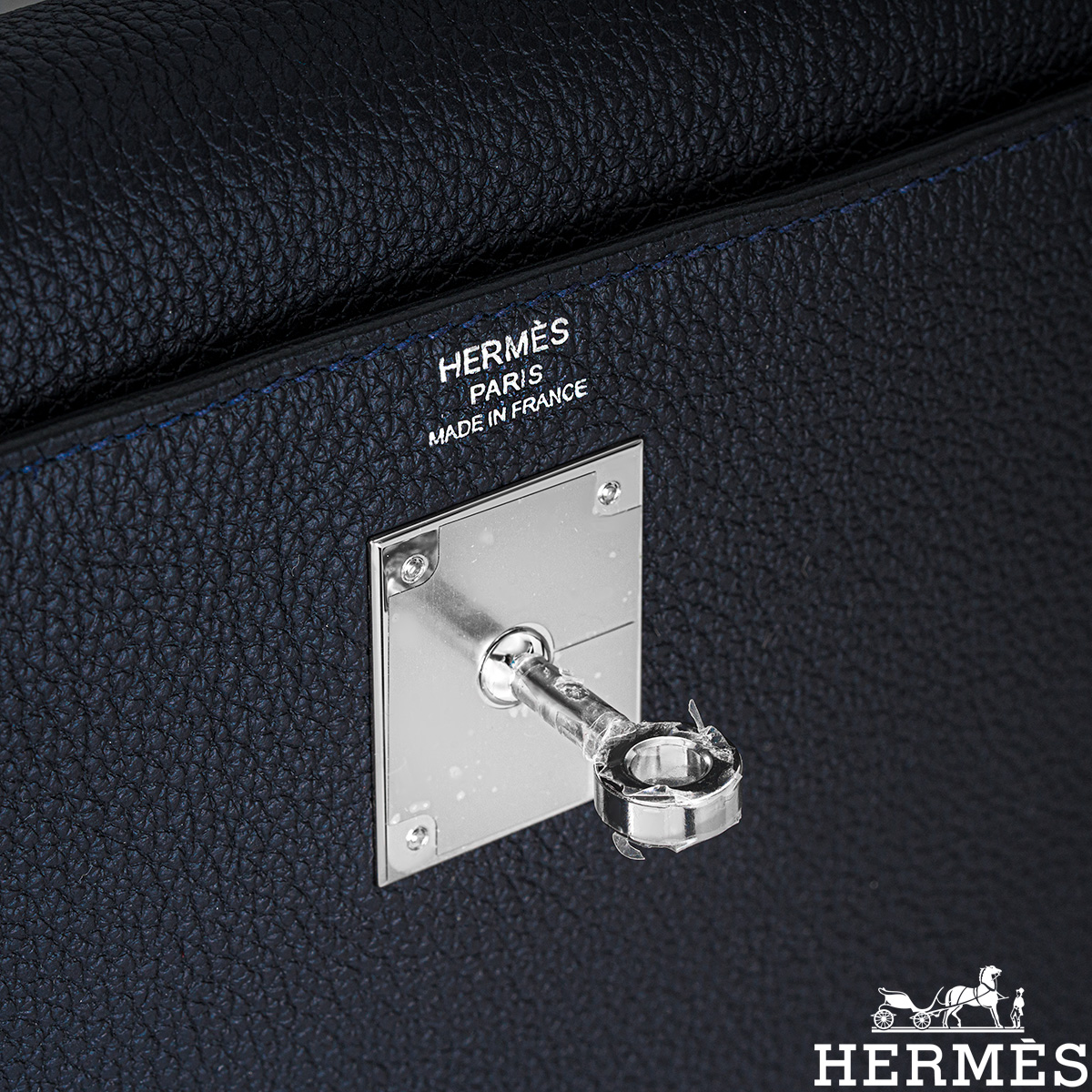 Hermès Rouge H Veau Evercalf II Kelly 35 Retourne Vibrato' Bag